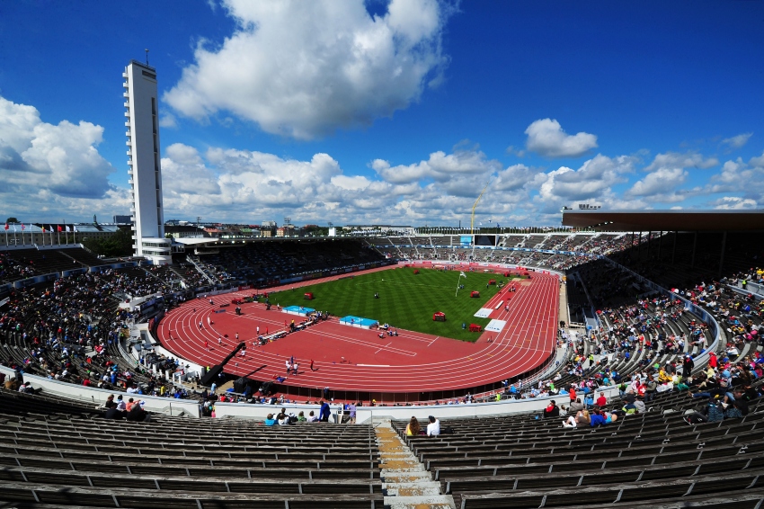 Олимпийский Стадион Хельсинки - Финляндия